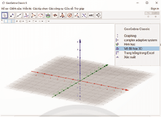 Giải SGK Toán 11 Bài 1: Vẽ hình khối bằng phần mềm GeoGebra. Làm kính 3D để quan sát ảnh nổi – CTST – Sách Toán