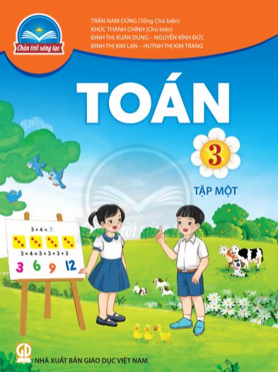 Sách giáo khoa Toán lớp 3 – tập 1 – (Chân trời) – Sách Toán