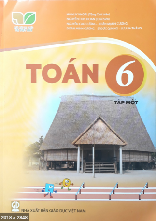 SÁCH giáo khoa Toán lớp 6 – tập 1 – (Kết nối tri thức với cuộc sống) – Sách Toán