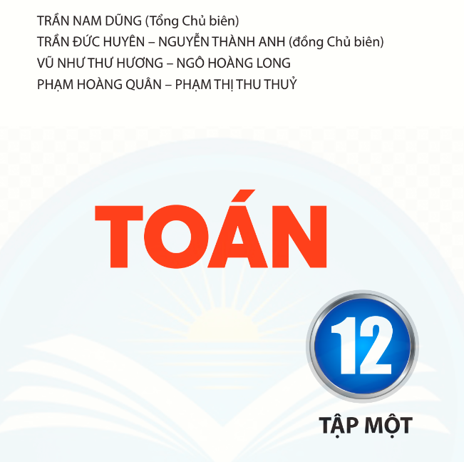 SGK TOÁN 12 tập 1 – CTST – 2024 – Sách Toán