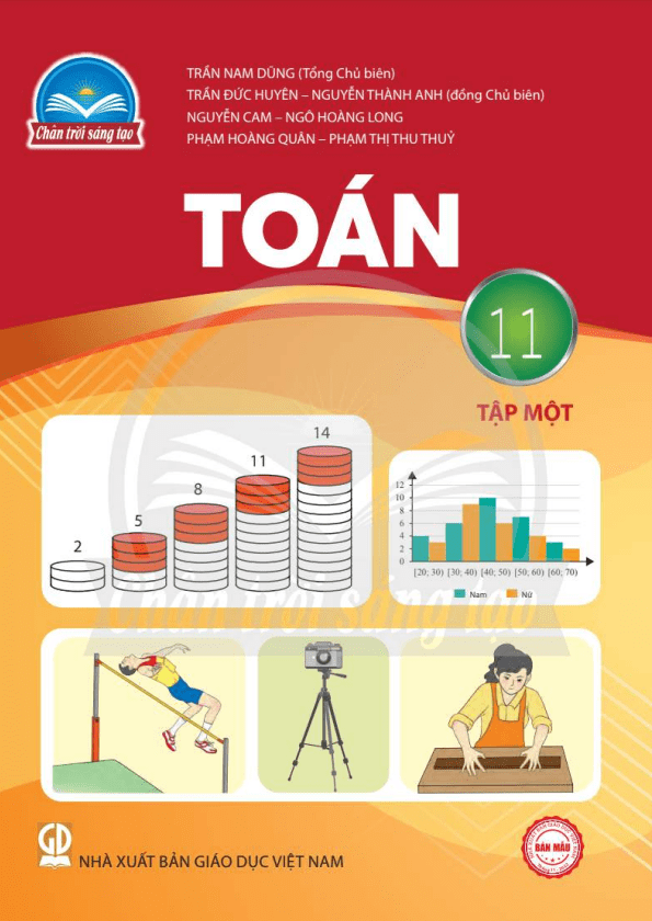 Sách giáo khoa Toán lớp 11 – tập 1 – (Chân trời) – Sách Toán