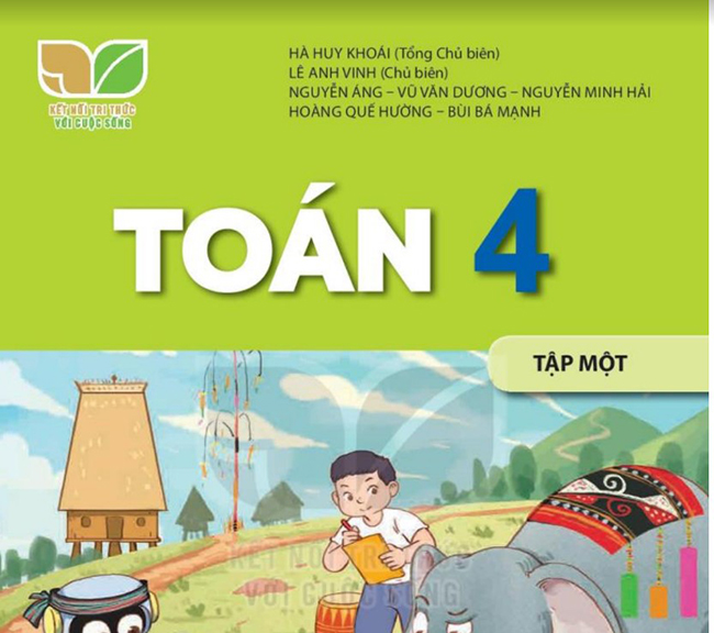 SÁCH GIÁO KHOA TOÁN 4 TẬP 1 KẾT NỐI TRI THỨC – Sách Toán